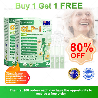 𝖮𝖿𝖿𝗂𝖼𝗂𝖺𝗅 𝖲𝗍𝗈𝗋𝖾 | 𝑩𝒖𝐢𝒍𝒅𝑳𝒆𝐚𝒇® GL𝐏-1 6-𝒊𝒏-1 𝑯𝒆𝒂𝒍𝒕𝒉 𝑺𝒐𝒍𝒖𝒕𝒊𝒐𝒏 𝖮𝗋𝖺𝗅 𝐋𝐢𝐪𝐮𝐢𝐝 (𝑱𝒖𝒔𝒕 𝒐𝒏𝒄𝒆 𝒂 𝒅𝒂𝒚, 𝘃𝗶𝘀𝗶𝗯𝗹𝗲 𝗰𝗵𝗮𝗻𝗴𝗲𝘀 𝗶𝗻 𝟳 𝗱𝗮𝘆𝘀） ✅ 𝘍𝘰𝘳 𝘰𝘣𝘦𝘴𝘪𝘵𝘺, 𝘤𝘢𝘳𝘥𝘪𝘰𝘷𝘢𝘴𝘤𝘶𝘭𝘢𝘳 𝘩𝘦𝘢𝘭𝘵𝘩,𝙙𝙞𝙖𝙗𝙚𝙩𝙚𝙨, 𝙨𝙡𝙚𝙚𝙥 𝐚𝐩𝐧𝐞𝐚, 𝐆𝐮𝐭 𝐇𝐞𝐚𝐥𝐭𝐡, 𝐣𝐨𝐢𝐧𝐭 𝐢𝐬𝐬𝐮𝐞𝐬, 𝐚𝐧𝐝 𝐦𝐨𝐫𝐞