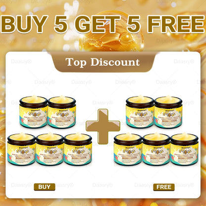 TGA Official: Daasry® Bee Venom Skin Restoration Cream - Anti-aging, Hydrating, Skin Firming & Lifting, Skin Repair, Even Tone, Acne and Dark Spot Treatment, Wart and Mole Removal, and Psoriasis Relief.