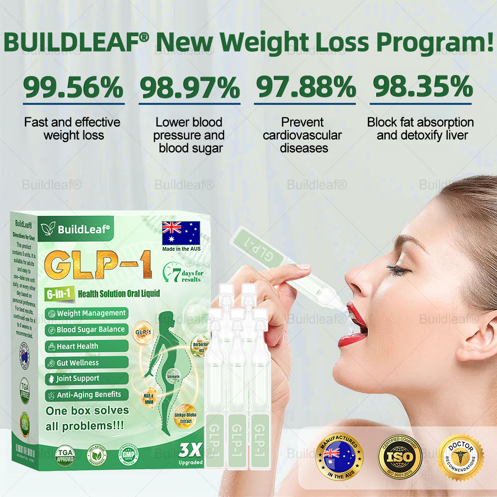 𝖮𝖿𝖿𝗂𝖼𝗂𝖺𝗅 𝖲𝗍𝗈𝗋𝖾 | 𝑩𝒖𝐢𝒍𝒅𝑳𝒆𝐚𝒇® GL𝐏-1 6-𝒊𝒏-1 𝑯𝒆𝒂𝒍𝒕𝒉 𝑺𝒐𝒍𝒖𝒕𝒊𝒐𝒏 𝖮𝗋𝖺𝗅 𝐋𝐢𝐪𝐮𝐢𝐝 (𝑱𝒖𝒔𝒕 𝒐𝒏𝒄𝒆 𝒂 𝒅𝒂𝒚, 𝘃𝗶𝘀𝗶𝗯𝗹𝗲 𝗰𝗵𝗮𝗻𝗴𝗲𝘀 𝗶𝗻 𝟳 𝗱𝗮𝘆𝘀） ✅ 𝘍𝘰𝘳 𝘰𝘣𝘦𝘴𝘪𝘵𝘺, 𝘤𝘢𝘳𝘥𝘪𝘰𝘷𝘢𝘴𝘤𝘶𝘭𝘢𝘳 𝘩𝘦𝘢𝘭𝘵𝘩,𝙙𝙞𝙖𝙗𝙚𝙩𝙚𝙨, 𝙨𝙡𝙚𝙚𝙥 𝐚𝐩𝐧𝐞𝐚, 𝐆𝐮𝐭 𝐇𝐞𝐚𝐥𝐭𝐡, 𝐣𝐨𝐢𝐧𝐭 𝐢𝐬𝐬𝐮𝐞𝐬, 𝐚𝐧𝐝 𝐦𝐨𝐫𝐞